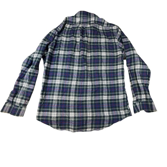 Brooks Brothers Regent Button Down Flannel Shirt Men's Size Large Plaid Cotton - Picture 3 of 3